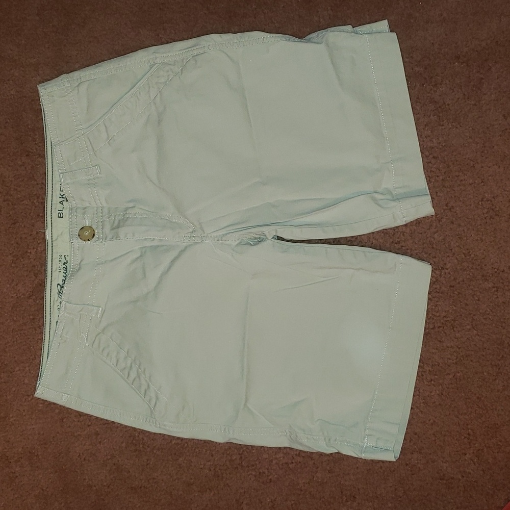 Eddie Bauer Blakely Fit Tan Chino Shorts Size 8